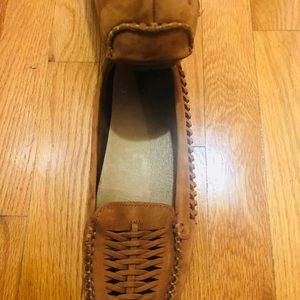 Ugg moccasins size 9 camel color